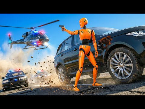 Insane Police Chase & Car Crashes | BeamNG.drive #1