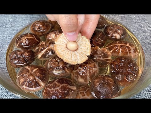 泡發香菇，10個人9個錯，酒店大廚教我一招，3分鐘泡好乾淨又省事 。【美食彩味 VS 明玥美食 Magic Food】樂樂媽