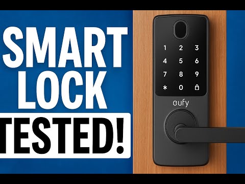 Eufy Smart Lock C220 Review (2025) | Fingerprint + Wi-Fi Smart Door Lock Tested!