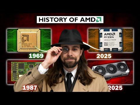 AMD's History (1969-2025) | CPUs, GPUs & Software - Full Documentary