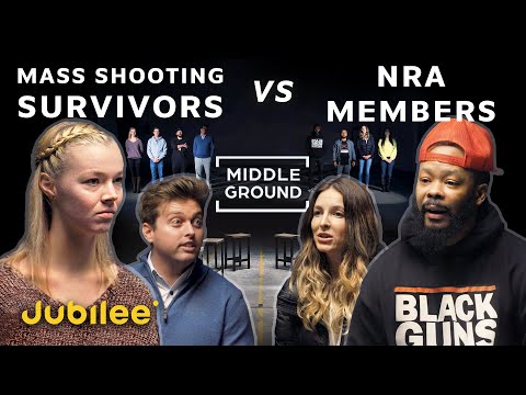 Mass Shooting Survivors vs NRA Members | Middle Ground
