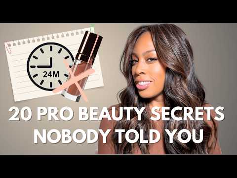 20 Pro Beauty Secrets Nobody Told You (Part I)