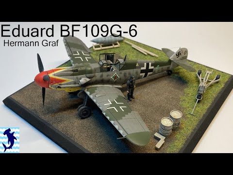Eduard BF-109G-6 Hermann Graf 1:48 scale Full Build