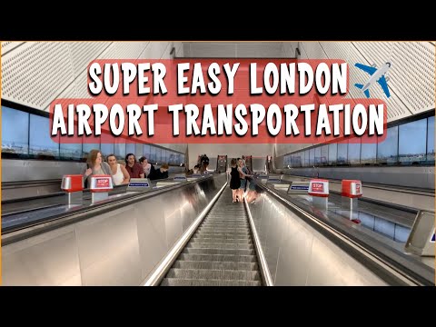 EASY London Airport Transportation Guide - How To Take the Tube from Heathrow to the West End