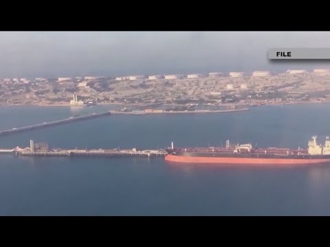 U.S. strikes Iranian oil hub
