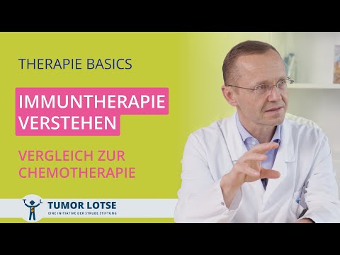 How does immunotherapy work? A brief comparison to chemotherapy.