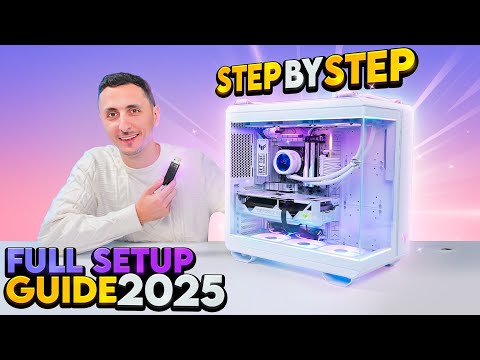 What to do After building a PC - Full PC Setup Guide