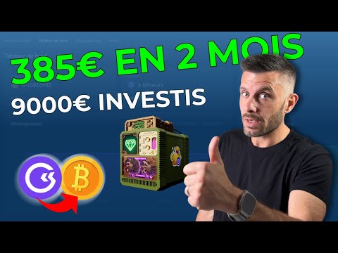 J'ai miné du Bitcoin avec 9000€ et voici combien je gagne vraiment sur GoMining
