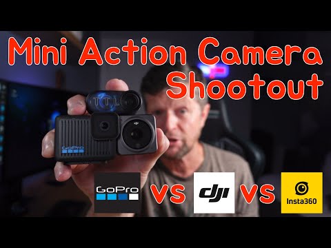 GoPro Hero 4K vs DJI Action 2 vs Insta360 GO 3S: Mini Action Camera Comparison