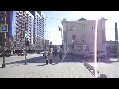 Ростов-на-Дону. Улица Соколова. Дом 81. Улица Лермонтовская. Район ЦГБ. 21.02.25 г. Мороз и ветер.