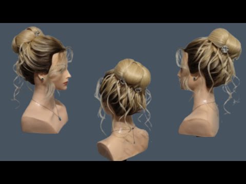 Step by step to create an easy hairstyle