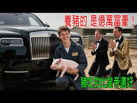 養豬的是億萬富豪，豬吃的比皇帝還好！嘲笑他的人，紛紛被打臉