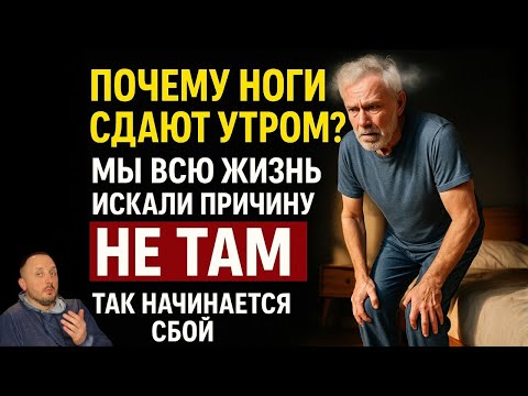 Утром ноги подкашиваются? Мы всю жизнь думаем не о той причине