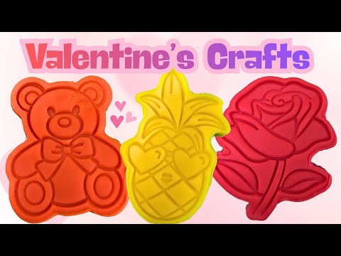 Valentineās Day Playdough Crafts Video - Fun DIY Play-Doh Creations