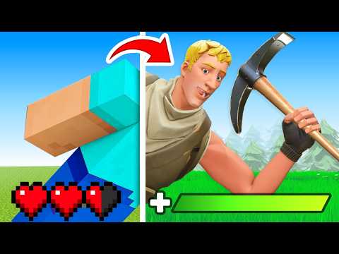 Minecraft, But If I Take Damage I Switch Games