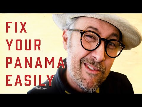 How to steam & reshape your Panama hat