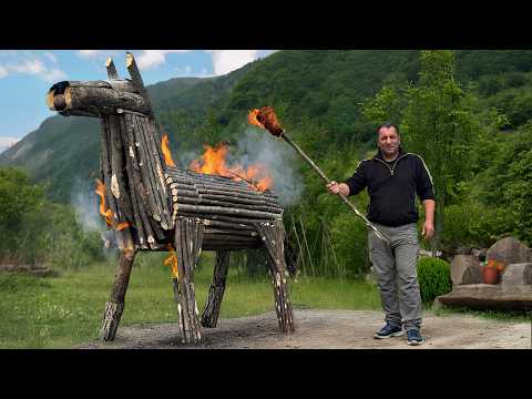 I Cooked Inside a Mythical Trojan Horse! History Never Tasted Better