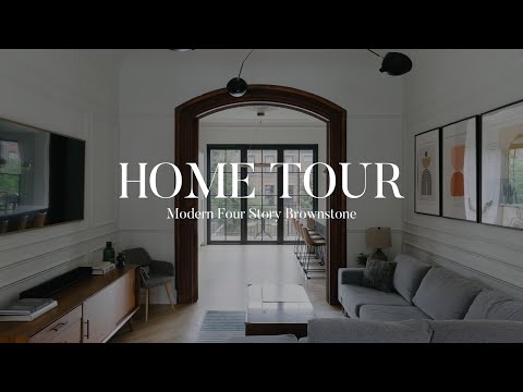 Home Tour | Modern Four Story Brownstone