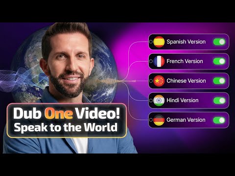 Dub Your Videos in Any Language with AI (Sounds Just Like You!)