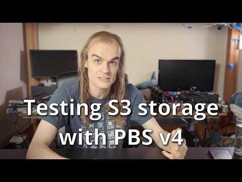Testing PBS v4's S3 storage support