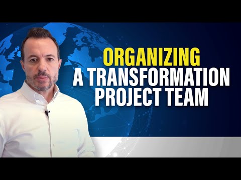 How to Structure a Digital Transformation Project Team [Project Org Structure Best Practices]