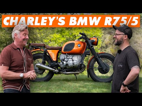 Riding Charley Boorman's BMW R75/5 From Long Way Home!