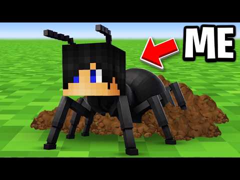 Minecraft, But I Become an Ant!
