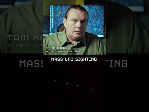 He recorded the Phoenix Lights UFO on March 13, 1997