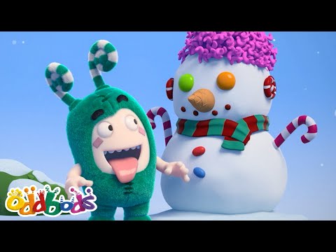 Snowman Ki Sajawat ☃️| Oddbods Hindi | Hindi stories and Learning rhymes