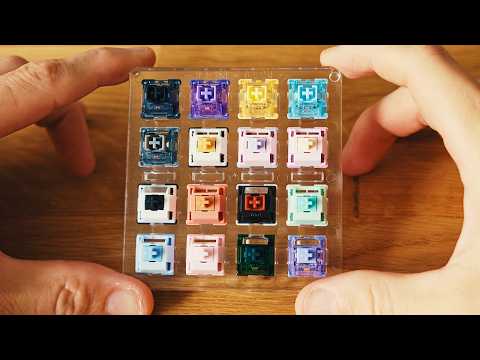 Akko Switches Sound Test: Black, Purple, Yellow, Blue, Silent Fairy, Dracula, Rosewood