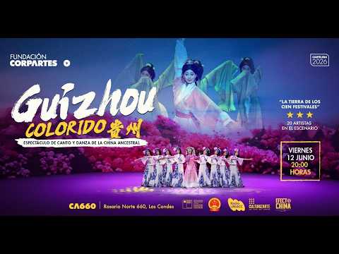 Colorful Guizhou in Chile. Dance and song performance from ancient China at the CA660 Theater