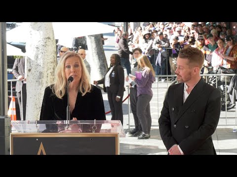 Catherine O'Hara Speech at Macaulay Culkin Hollywood Walk of Fame Star Ceremony
