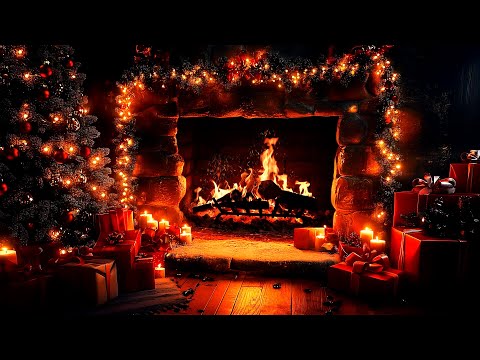 Cozy December Fireplace 🎄Relaxing Jazz Piano and Fireplace Ambience for Focus, Reading & Calm