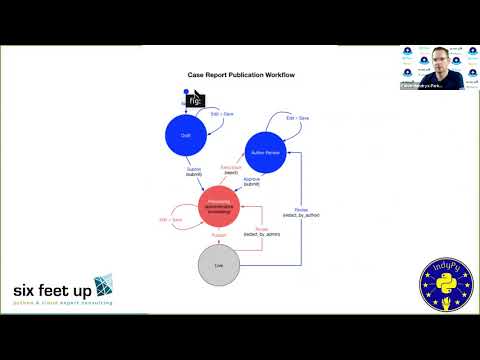 "Workflow Management Using Finite State Machine in Django" by Calvin Hendryx-Parker