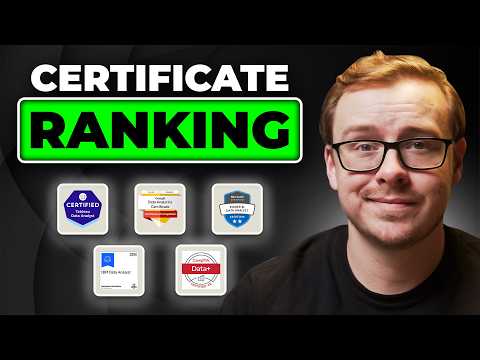 5 BEST Data Analytics Certifications (2025)