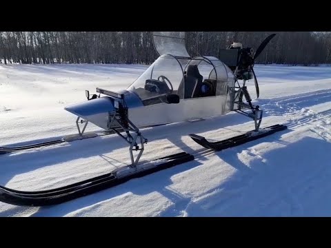 Двухместные! Аэросани с двс от ваз 2109.  под номером 7.