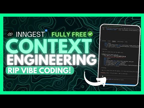 Context Engineering: End of Vibe Coding! 100x Better Than Vibe Coding /w Inngest (Full Tutorial)