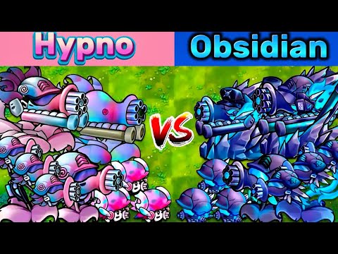 PVZ 1 Fusion 3.1 Challenge – Hypno VS  Obsidian | Zomboss Arena