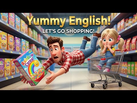 Learn English Speaking: Shopping at the Supermarket (English Level 1)