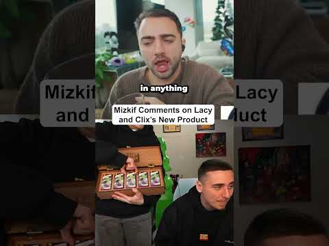Mizkif Comments on Lacy and Clix’s New Product🤔✅ #shorts #mizkif #lacy #clix