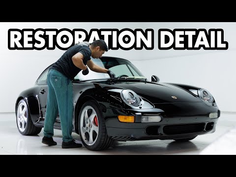 Porsche 993 Carrera 4s - Aggressive Paint Correction! Dry Ice Blasting & more