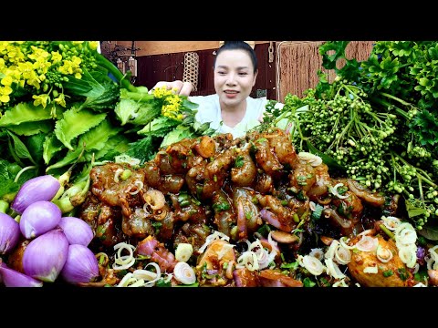 ก้อยกุ้งใหญ่ใส่มะกอกหอมข้าวคั่วหัวหอมผักสดยกสวน|ส้มซ่าพาเเซ่บ 19 ธันวาคม ค.ศ. 2025