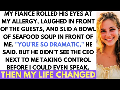 My Fiancé Mocked My Allergy With A "Prank"; A Man Beside Me Shut Him Down Fast, And My Life Changed.