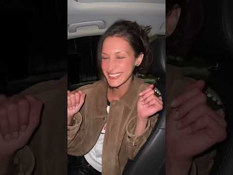 Bella Hadid via Tik Tok #bellahadid