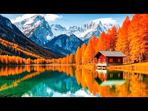 "Осень, осень снова к нам пришла🍁Душевные хиты осени  (Осень в лесу)