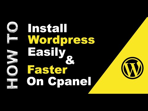 How to install WordPress Easily & Faster On cPanel  2023 | Step by Step