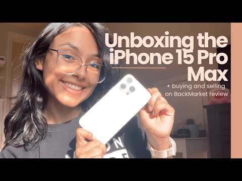UNBOXING my iPhone 15 Pro Max from BackMarket + selling my iPhone 14 Pro to them
