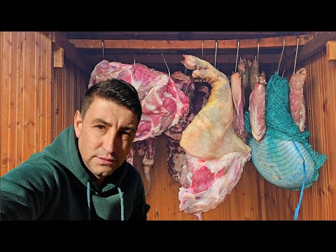 How Mountain People Smoke Meat for Winter | Traditional Food Preservation