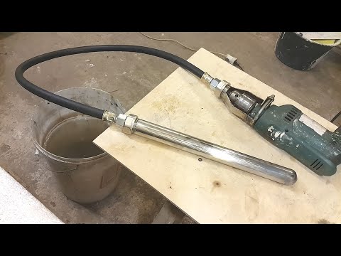 DIY concrete vibrator