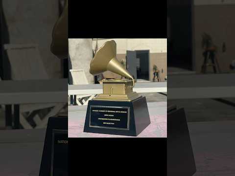 The trophy building scene from my documentary GETTING A GRAMMY